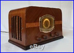 Vintage Stewart Warner AM/SW Tube Radio 1801 (1937) COMPLETELY RESTORED