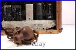 Vintage Stewart Warner Art Deco Old Depression Era Ingraham Wood Cabinet Radio Vintage Stewart Warner Art Deco Old Depression Era Ingraham Wood Cabinet Radio
