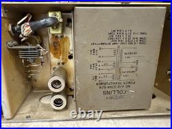 Vintage Stewart-Warner R-390A/URR Military Communication Receiver Tube Radio