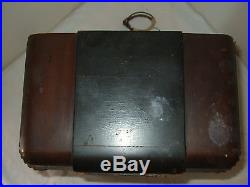 Vintage Stewart Warner Tombstone model 1930's Wood case