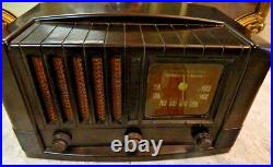 Vintage Stromberg-Carlson Tube Radio AM Receiver Bakelite 1940's Works