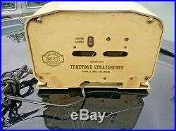 Vintage Survivor! 1946 Tru Tone Tube Radio Model D-2615 Restored Plays Great