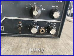 Vintage Swan 1011 CB Ham Tube Radio Transceiver UNTESTED