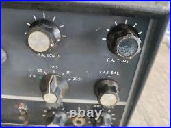 Vintage Swan 1011 CB Ham Tube Radio Transceiver UNTESTED