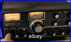 Vintage Swan 500 SSB Transceiver Ham Radio power up tube era As/Is