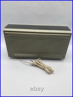 Vintage Sylvania AM Tube Radio Model-BT-44-BL TURNS ON TUNES IN SOUNDS GOOD
