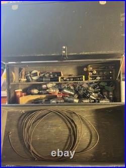 Vintage Sylvania Electronics Tube TV Radio Serviceman Repairman Case 100 tubes