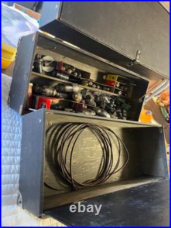 Vintage Sylvania Electronics Tube TV Radio Serviceman Repairman Case 100 tubes