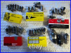 Vintage Sylvania Electronics Tube TV Radio Serviceman Repairman Case 100 tubes