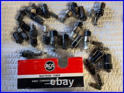 Vintage Sylvania Electronics Tube TV Radio Serviceman Repairman Case 100 tubes