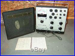 Vintage TC-136 Sencore Vacuum Tube Checker Tester for TV Radio Etc. Repair