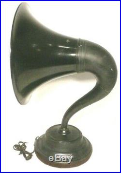 Vintage THOROLA #4 HORN SPEAKER Tested & Working 22 hi / 14 bell 245 ohms