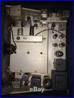 Vintage TMC GPR 90 ham tube radio shortwave military HF AM receiver powers on