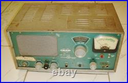 Vintage TRAM TR-27E 23 Channel two way Tube Radio Untested Parts /Repair Rare