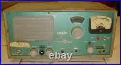 Vintage TRAM TR-27E 23 Channel two way Tube Radio Untested Parts /Repair Rare