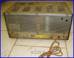 Vintage TRAM TR-27E 23 Channel two way Tube Radio Untested Parts /Repair Rare