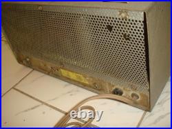 Vintage TRAM TR-27E 23 Channel two way Tube Radio Untested Parts /Repair Rare