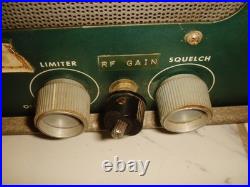 Vintage TRAM TR-27E 23 Channel two way Tube Radio Untested Parts /Repair Rare