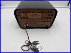 Vintage TRAV-LER Radio T-204 Pink Black RARE Tube Radio Travler WORKING Tabletop Vintage TRAV-LER Radio T-204 Pink Black RARE Tube Radio Travler WORKING Tabletop