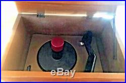 Vintage Table Top Concord Tube Radio/RCA Victor Record Player Combo