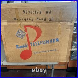 Vintage Telefunken Allegro 5083W 1959 Hi-Fi Stereo AM/FM/SW Tube Radio
