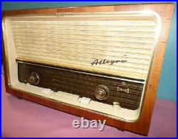 Vintage Telefunken Allegro German Tube Radio Stereo Hi-Fi System AM/FM/SW1/SW2