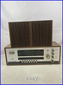 Vintage Telefunken Allegro Stereo 205 Tube Radio withSpeakers MCM Powers On