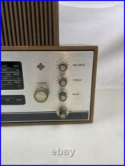 Vintage Telefunken Allegro Stereo 205 Tube Radio withSpeakers MCM Powers On