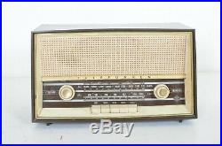 Vintage Telefunken Caprice 5451w Tube Radio West Germany Tested Working Nice