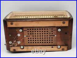 Vintage Telefunken Gavotte 5353W Tubes Radio 1960s Germany For Repair