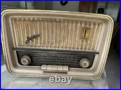 Vintage Telefunken Jubilate 5161W German Tube Radio 1950s 60s / Missing Cord