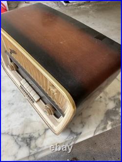 Vintage Telefunken Jubilate 5161W German Tube Radio 1950s 60s / Missing Cord