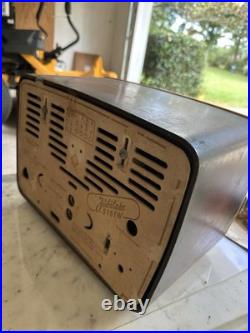 Vintage Telefunken Jubilate 5161W German Tube Radio 1950s 60s / Missing Cord