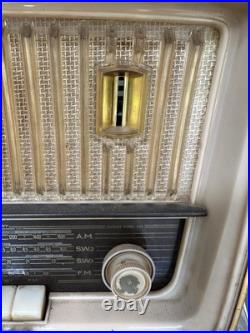 Vintage Telefunken Jubilate 5161W German Tube Radio 1950s 60s / Missing Cord