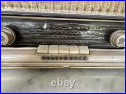 Vintage Telefunken Jubilate 5161W German Tube Radio 1950s 60s / Missing Cord