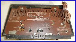 Vintage Telefunken Jubilate de Luxe model 5461W West Germany Tube Radio WORKS