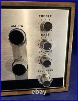 Vintage Telefunken Operette 5650 AM/FM/SW Solid State Radio 1960's, Rare