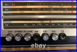Vintage Telefunken Operette 5650 AM/FM/SW Solid State Radio 1960's, Rare