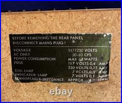 Vintage Telefunken Operette 5650 AM/FM/SW Solid State Radio 1960's, Rare