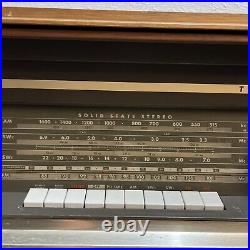 Vintage Telefunken Opus Studio 5650 MX Bookshelf Tube Radio Parts Or Repair