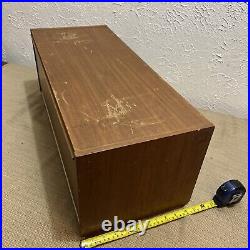 Vintage Telefunken Opus Studio 5650 MX Bookshelf Tube Radio Parts Or Repair