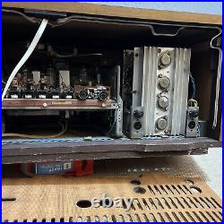 Vintage Telefunken Opus Studio 5650 MX Bookshelf Tube Radio Parts Or Repair