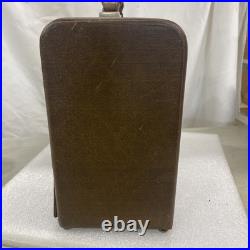 Vintage Temple, Wooden Tube Radio Model F-612, 1940's Working, As Pictured