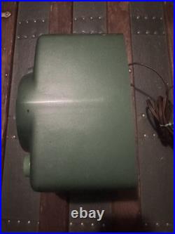 Vintage Tested Crosley Radio Bullseye Model 11-102 U Metallic Green 1953 Vintage Tested Crosley Radio Bullseye Model 11-102 U Metallic Green 1953