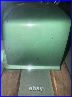 Vintage Tested Crosley Radio Bullseye Model 11-102 U Metallic Green 1953 Vintage Tested Crosley Radio Bullseye Model 11-102 U Metallic Green 1953