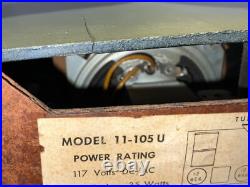 Vintage Tested Crosley Radio Bullseye Model 11-105-U Avocado Green Color Vintage Tested Crosley Radio Bullseye Model 11-105-U Avocado Green Color