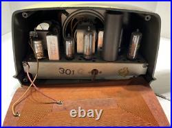 Vintage Tested Crosley Radio Bullseye Model 11-105-U Avocado Green Color Vintage Tested Crosley Radio Bullseye Model 11-105-U Avocado Green Color