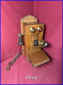 Vintage The Country Belle by Guild Wall Phone Tube Radio Tested