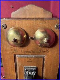 Vintage The Country Belle by Guild Wall Phone Tube Radio Tested