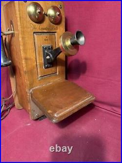 Vintage The Country Belle by Guild Wall Phone Tube Radio Tested